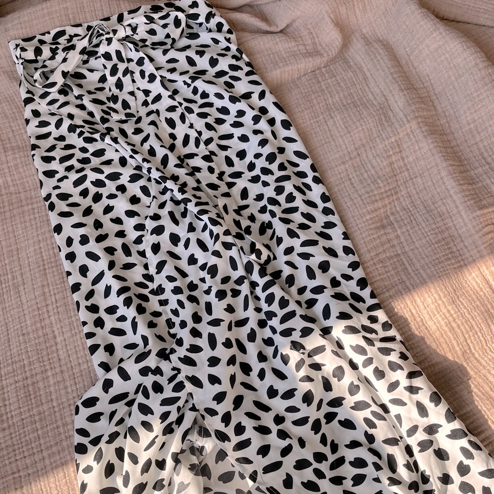 tie around maxi skirt